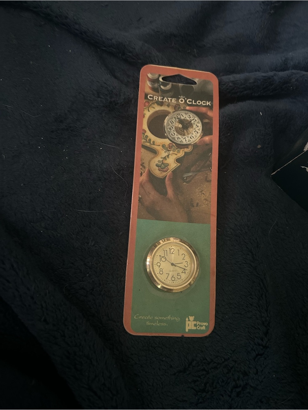 Gold Pocket Watch Face - Craft Clock Insert